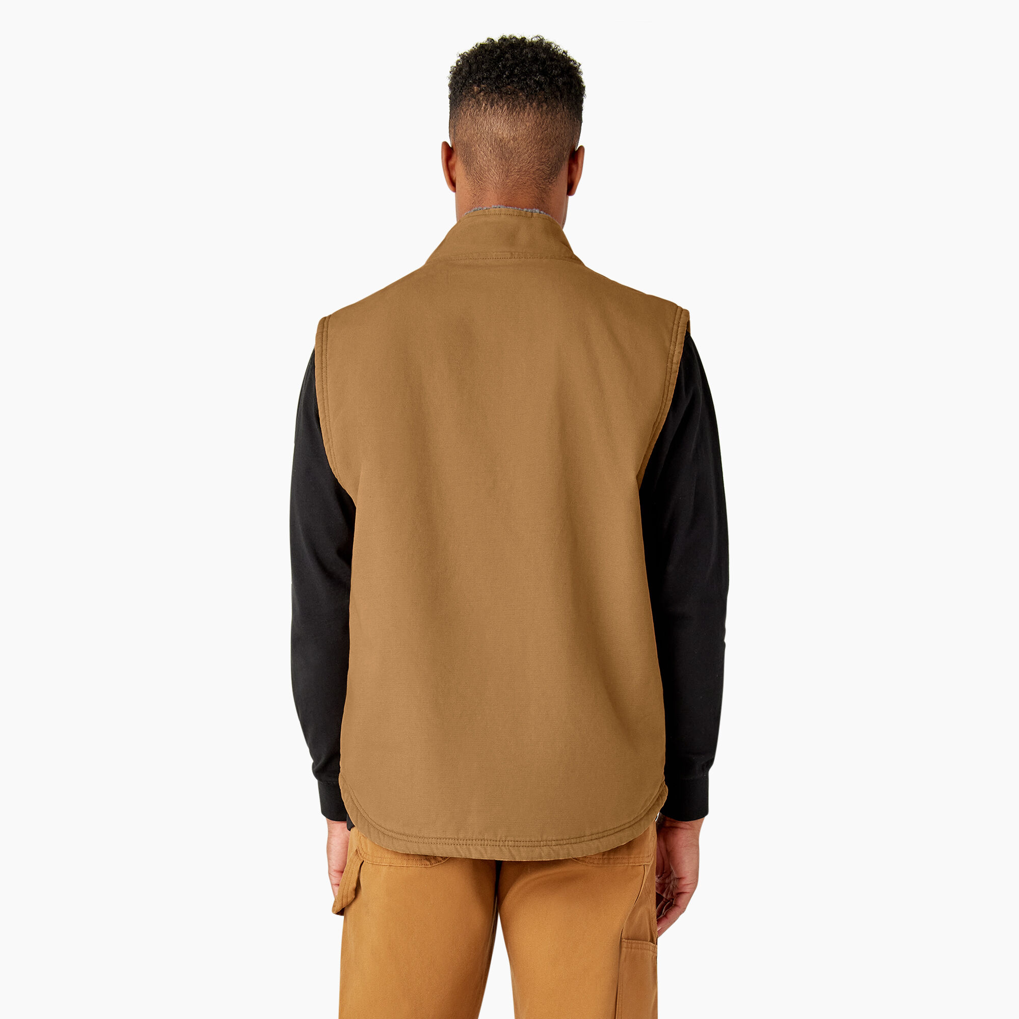 Duck Canvas High Pile Fleece Lined Vest Dickies US