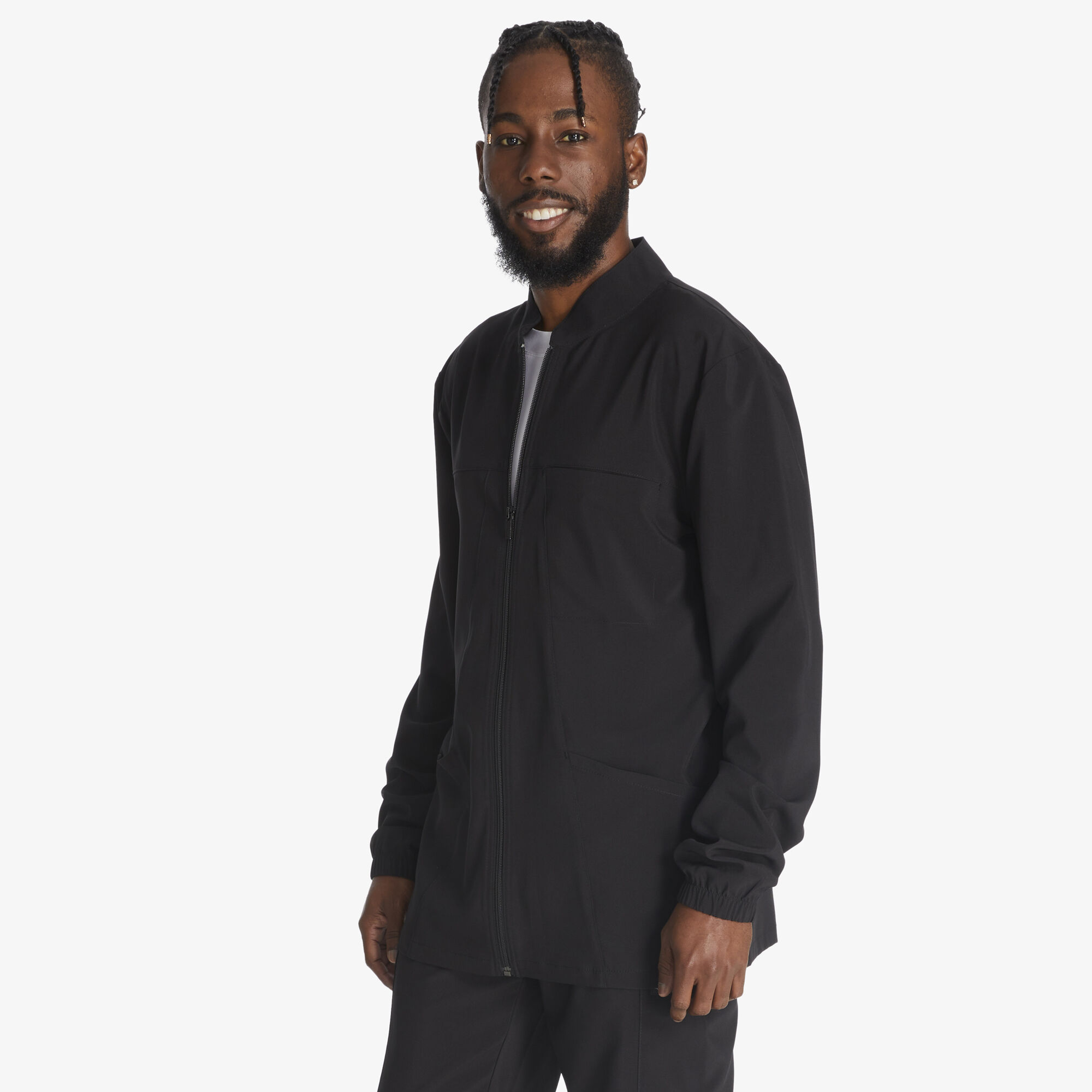 Men s EDS Essentials Zip Front Scrub Jacket Dickies US