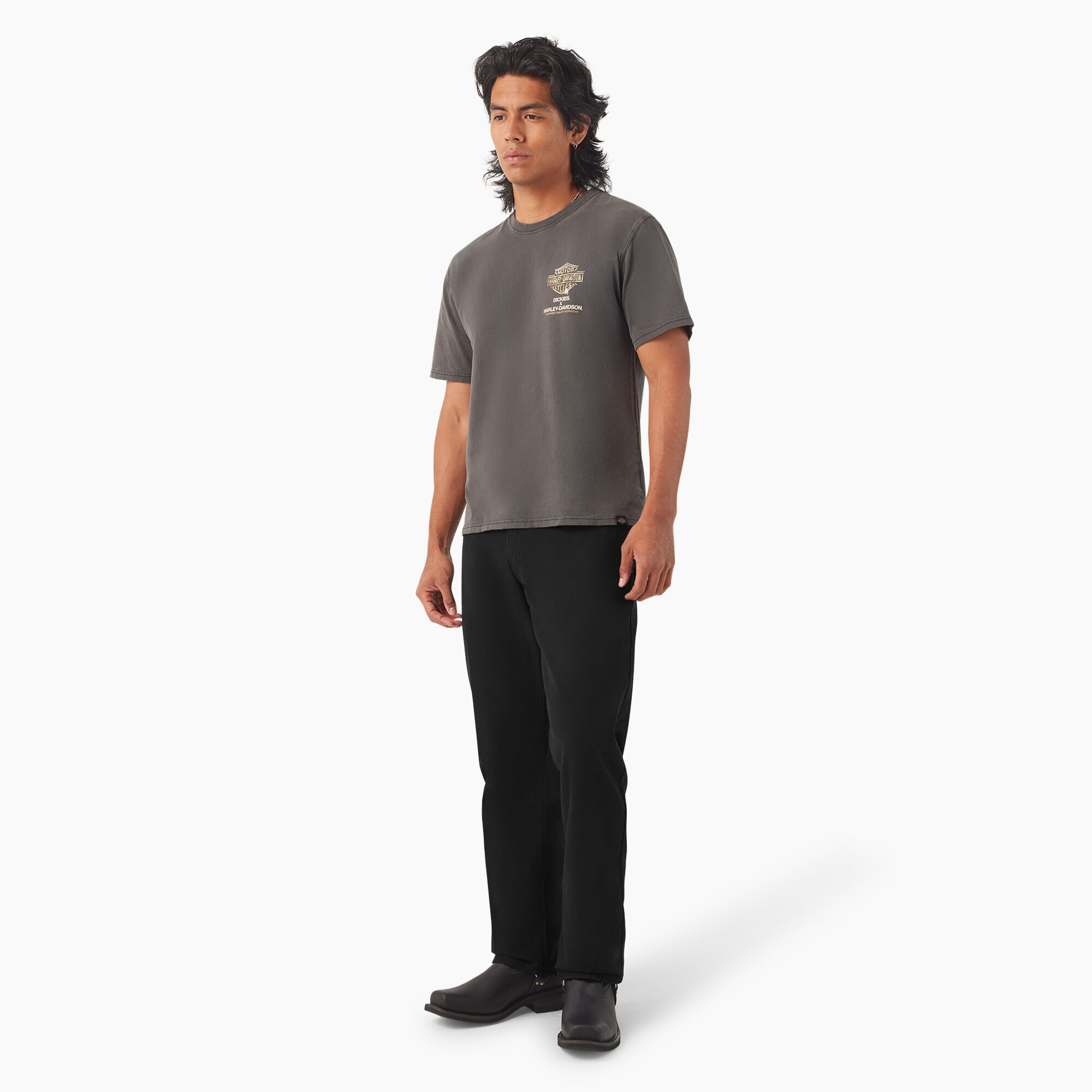 Dickies x Harley-Davidson Heavyweight Flaming Eagle Tee