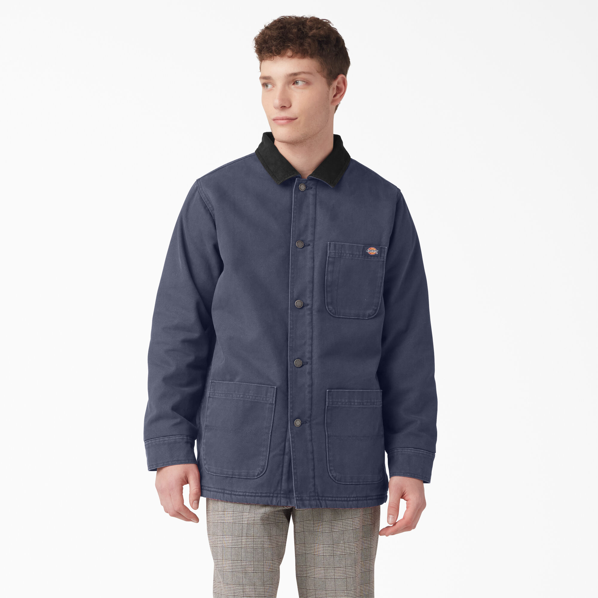 Stonewashed Duck Lined Chore Coat - Dickies US