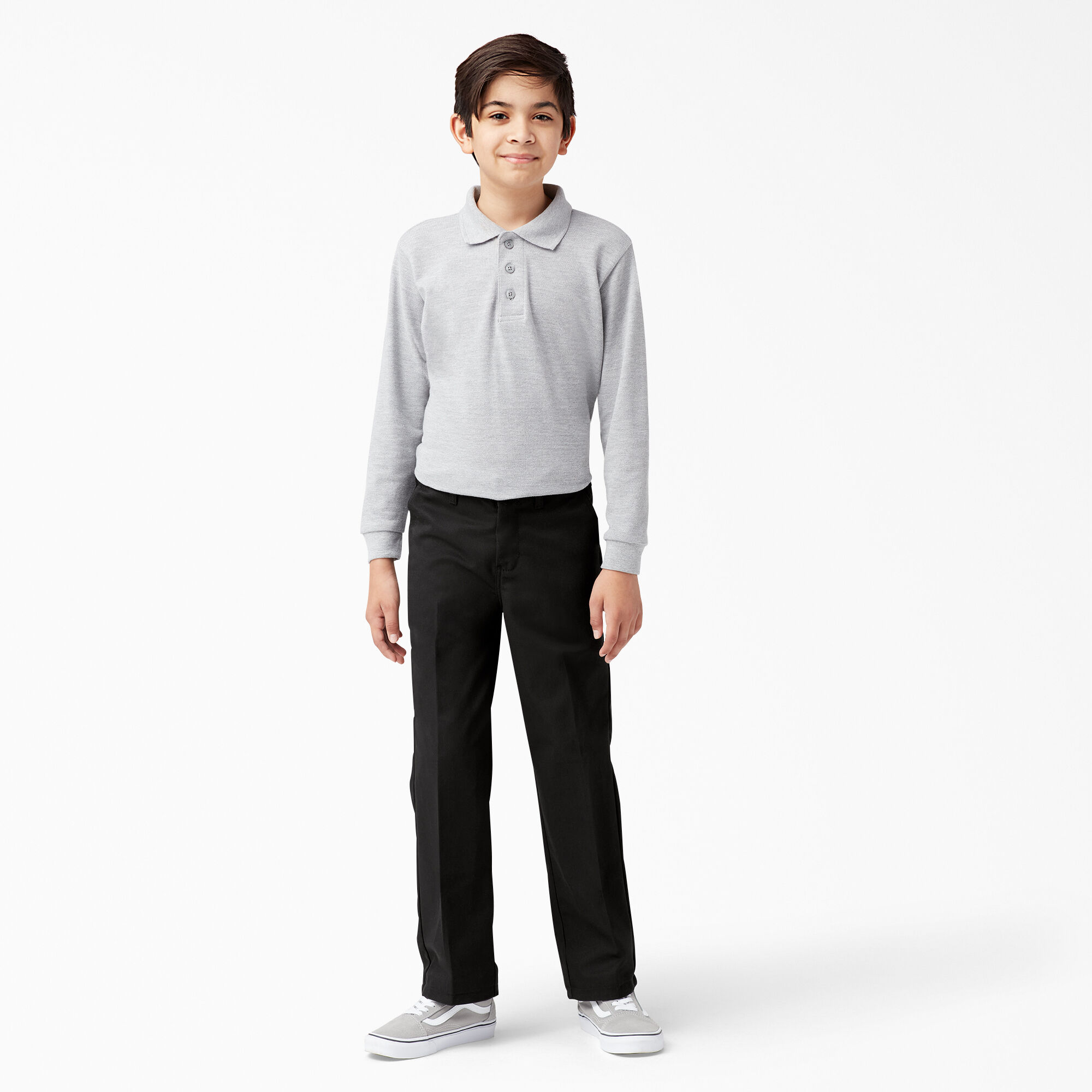 Boys Classic Fit Straight Leg Flat Front Pants 4 20 Dickies Dickies US