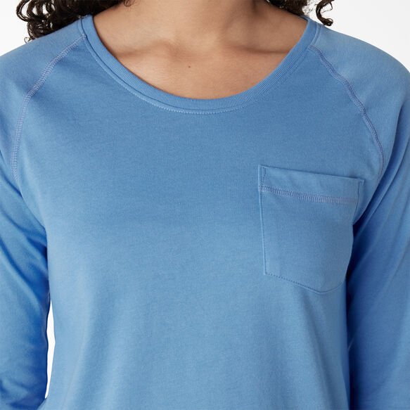 Women&#39;s Cooling Long Sleeve T-Shirt - Azure Blue &#40;AB2&#41;