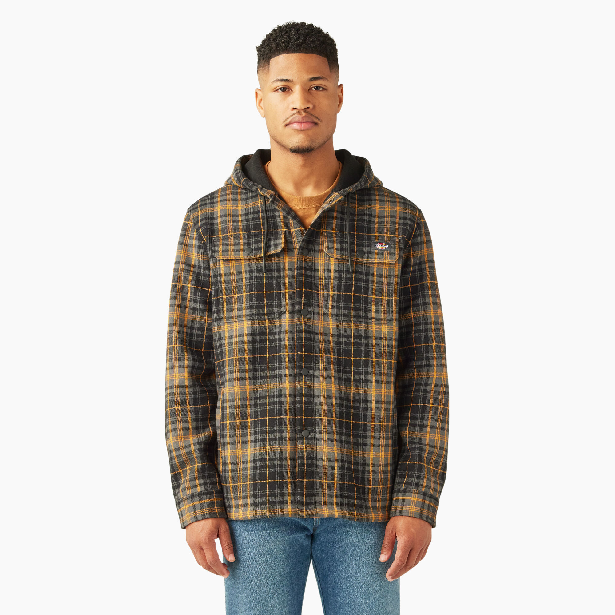 Dickies lined overshirt relaxed fit discount