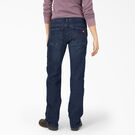 Women&#39;s Lined Relaxed Fit Jeans - Stonewashed Medium Blue &#40;MSW&#41;