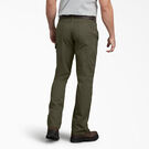 Regular Fit Straight Leg Ripstop Carpenter Pants - Rinsed Moss Green &#40;RMS&#41;