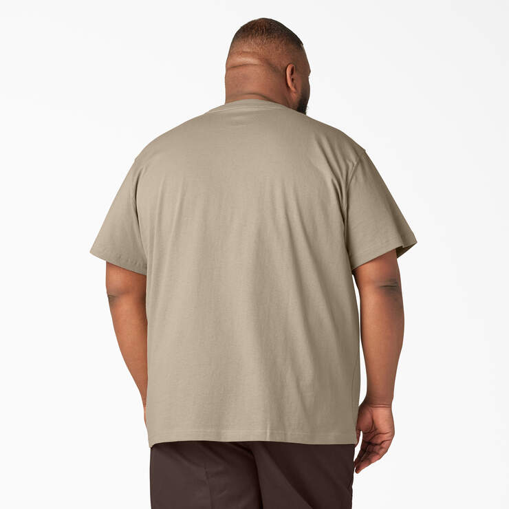 Heavyweight Short Sleeve Pocket T-Shirt - Desert Sand (DS) image number 6
