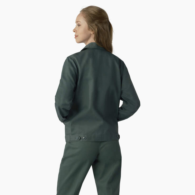Women's Unlined Eisenhower Jacket - Lincoln Green (LSO) image number 2