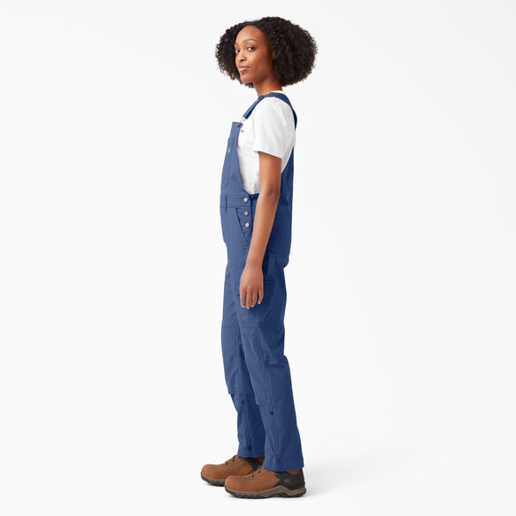 Women&#39;s Cooling Ripstop Bib Overalls - Rinsed Retro Indigo &#40;RRI&#41;
