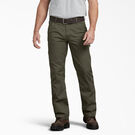 Regular Fit Straight Leg Ripstop Carpenter Pants - Rinsed Moss Green &#40;RMS&#41;