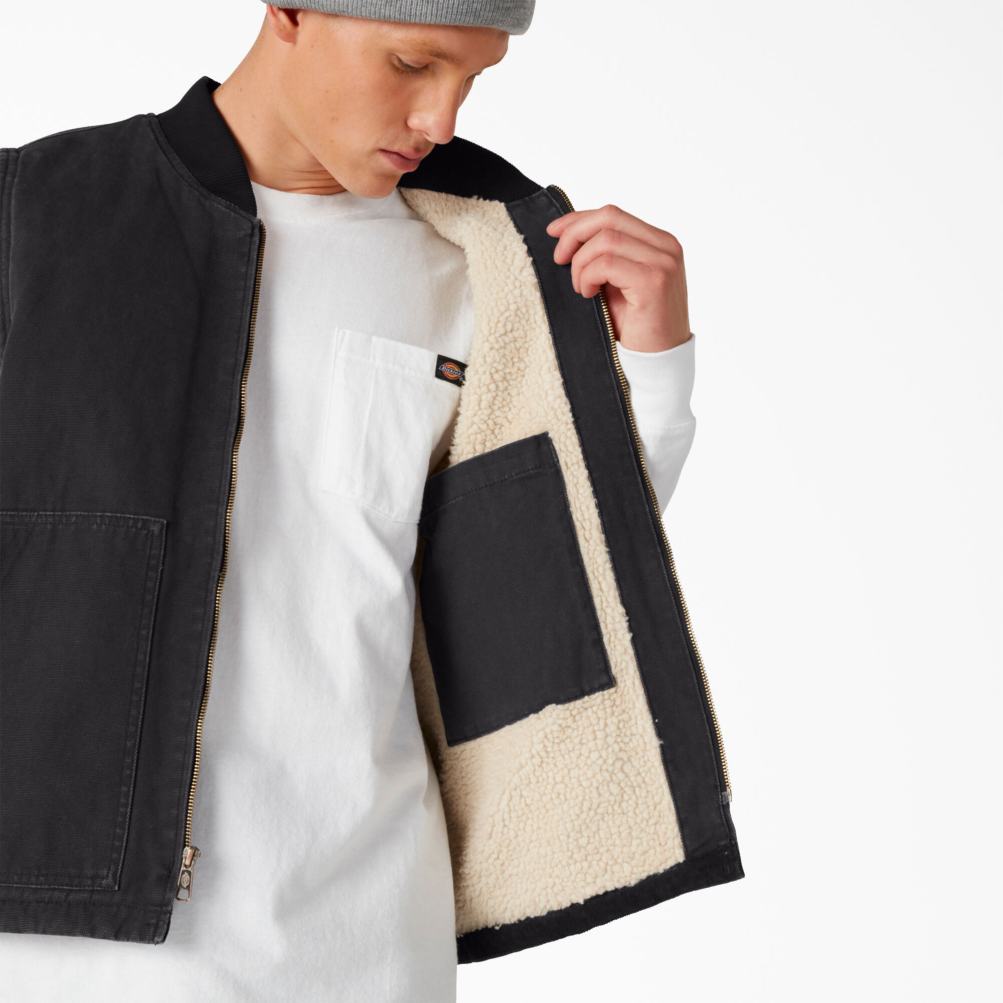 Dickies lined vest on sale