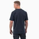 Short Sleeve Tri-Color Logo Graphic T-Shirt - Dark Navy &#40;DN&#41;