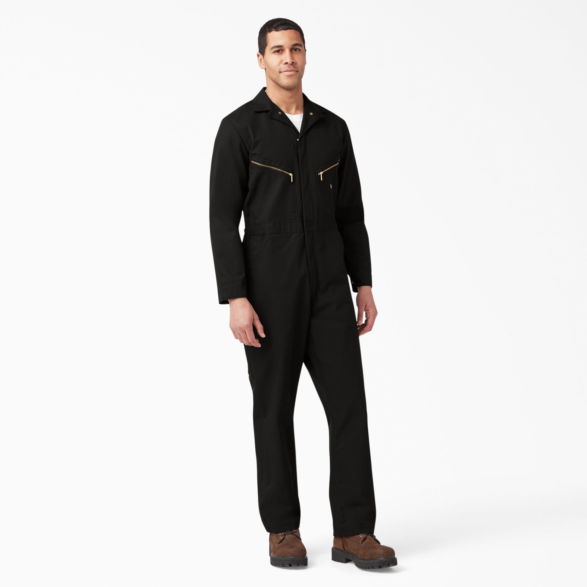 black mechanic jumpsuit