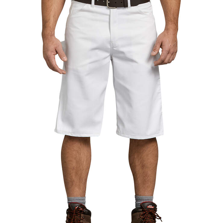 Premium Painter's Shorts - White (WH) image number 5