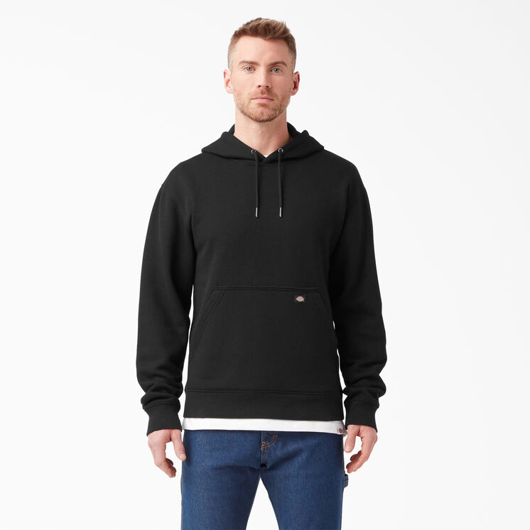 Water Repellent Sleeve Logo Hoodie - Black &#40;KBK&#41;