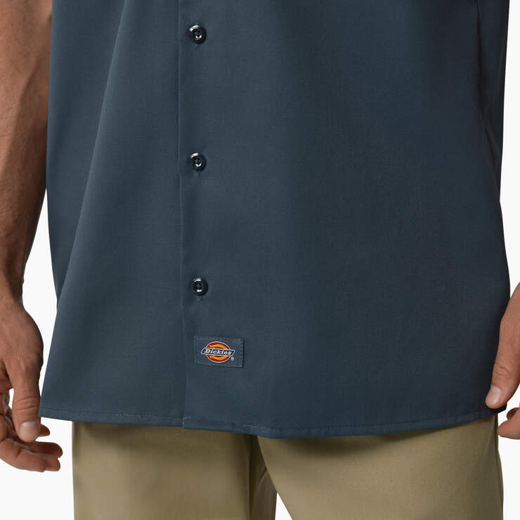 Short Sleeve Work Shirt - Airforce Blue (AF) image number 11
