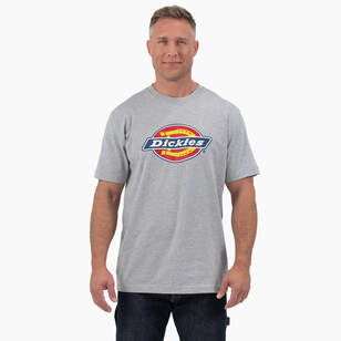 Short Sleeve Tri-Color Logo Graphic T-Shirt