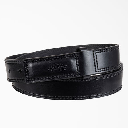 Women&#39;s Leather Buckle Mechanic Belt - Black &#40;BK&#41;
