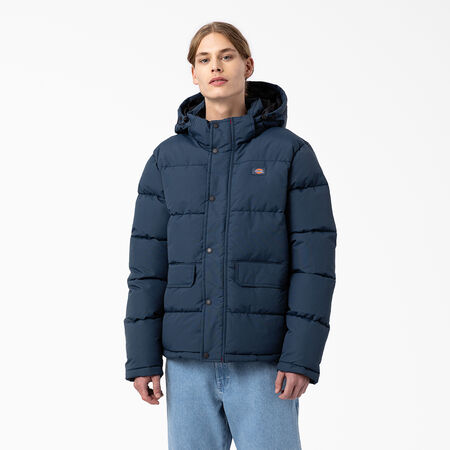 Glacier View Anorak Puffer Jacket - Airforce Blue &#40;AF&#41;