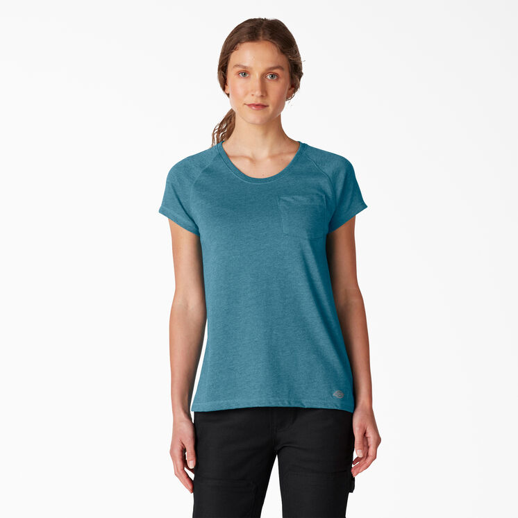 Women&#39;s Cooling Short Sleeve Pocket T-Shirt - Deep Sky &#40;ESD&#41;