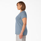Women&#39;s Plus Cooling Short Sleeve Pocket T-Shirt - Fog Blue &#40;FE&#41;