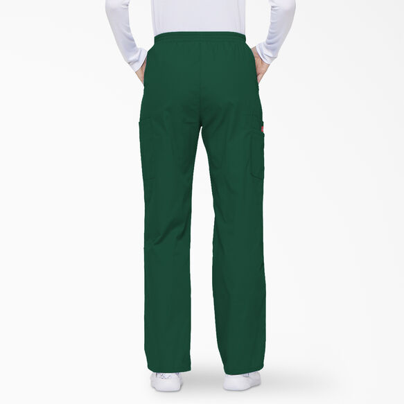 Women&#39;s EDS Signature Tapered Leg Cargo Scrub Pants - Hunter Green &#40;HTR&#41;