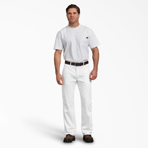 FLEX Relaxed Fit Painter&#39;s Pants - White &#40;WH&#41;