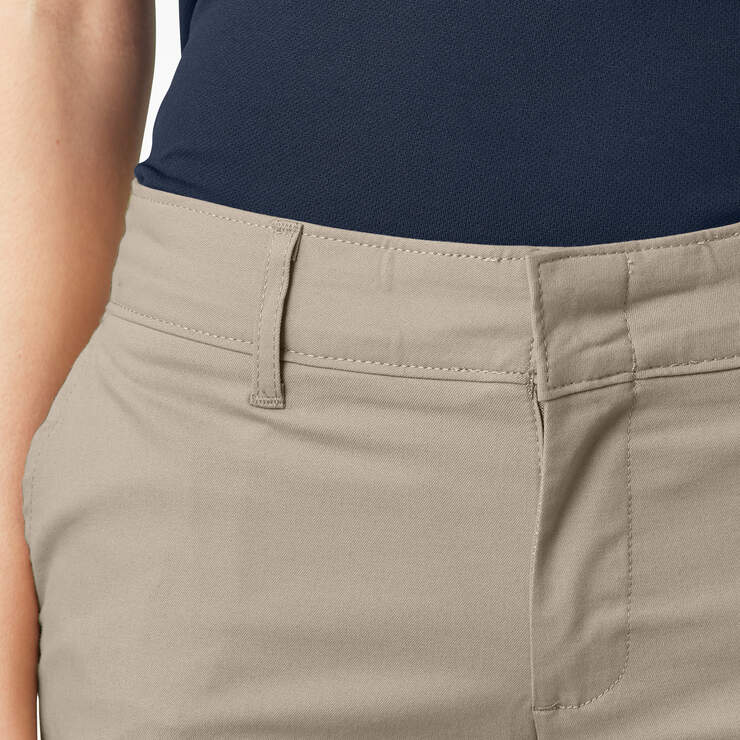 Women's FLEX Slim Fit Bootcut Pants - Desert Sand (DS) image number 5