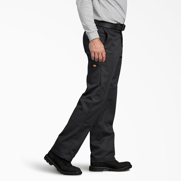 FLEX Regular Fit Double Knee Work Pants - Black &#40;BK&#41;