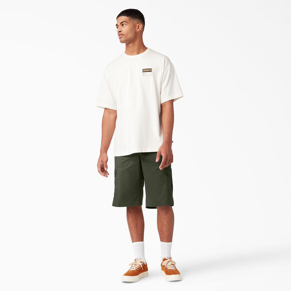 FLEX Relaxed Fit Cargo Shorts, 13&quot; - Olive Green &#40;OG&#41;