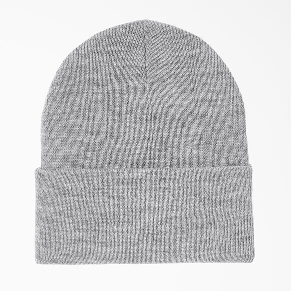 Cuffed Knit Beanie - Heather Gray &#40;ZHG&#41;