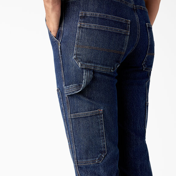 Women&rsquo;s Regular Fit Work Jeans - Medium Blue &#40;A1K&#41;