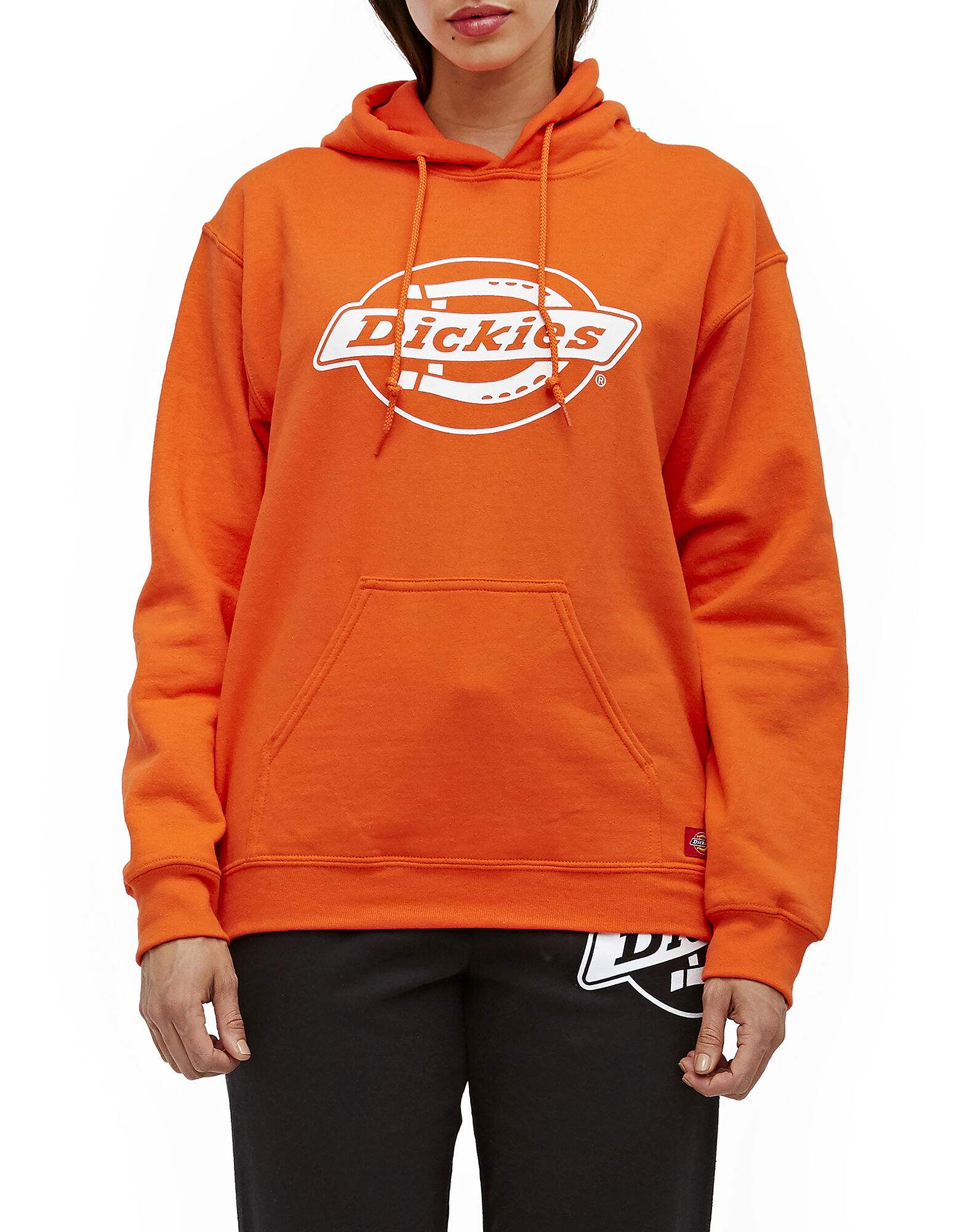 Dickies Girl Juniors' Horseshoe Logo Fleece Hoodie - Dickies US