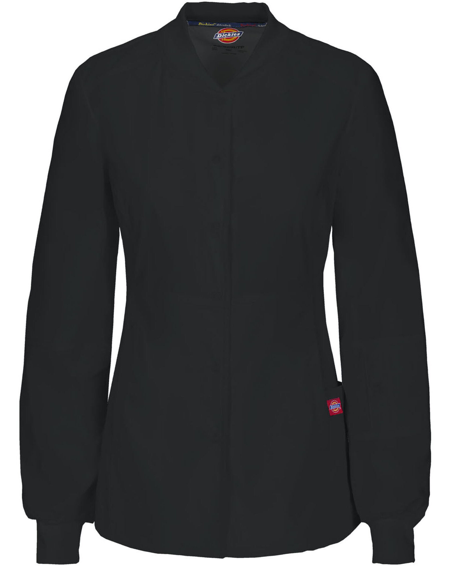 Women's EDS Signature Snap Front Warm-up Scrub Jacket with Certainty ...