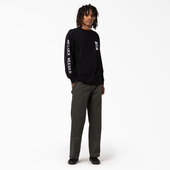 Union Springs Long Sleeve T-Shirt - Black &#40;KBK&#41;
