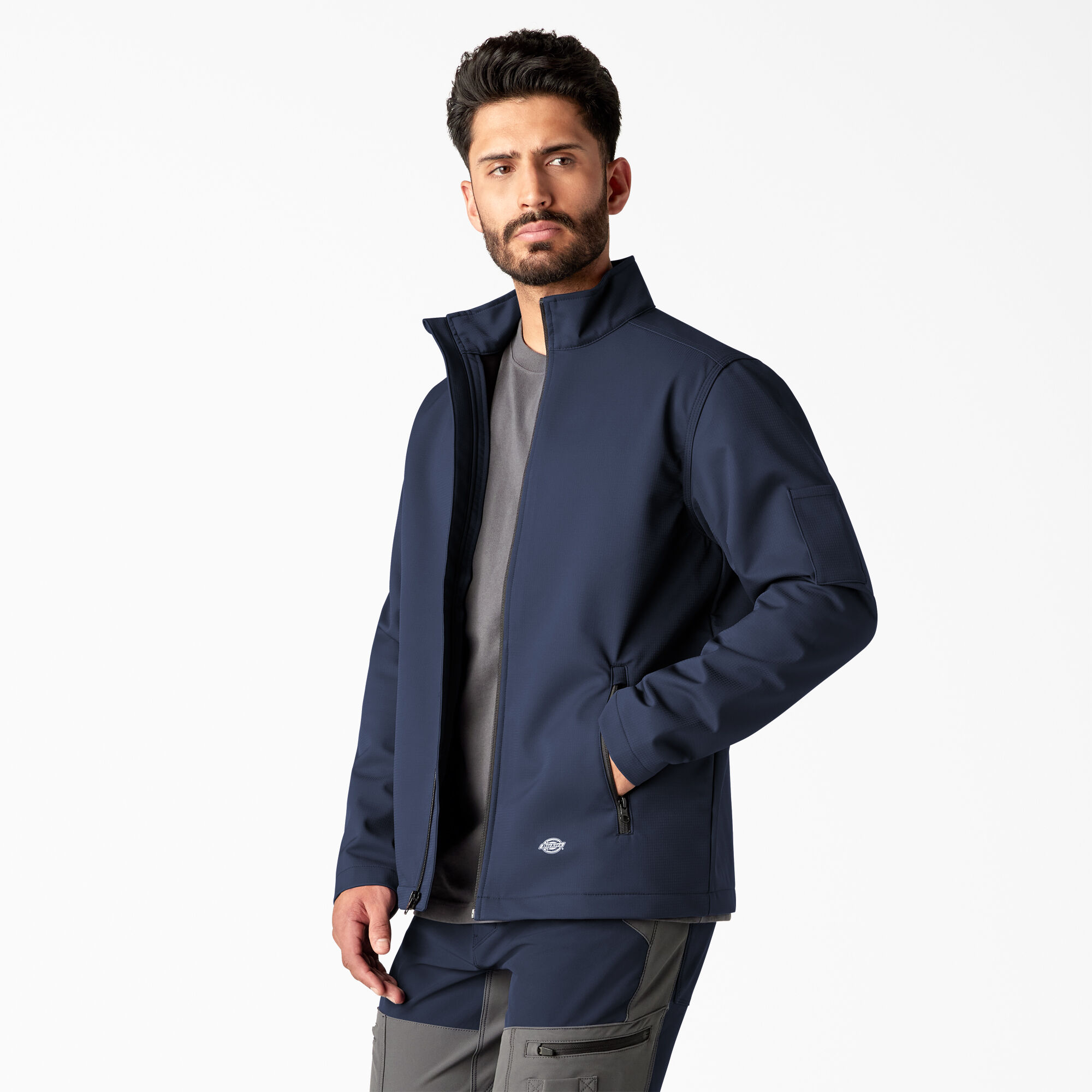 Dickies storm store softshell hooded jacket