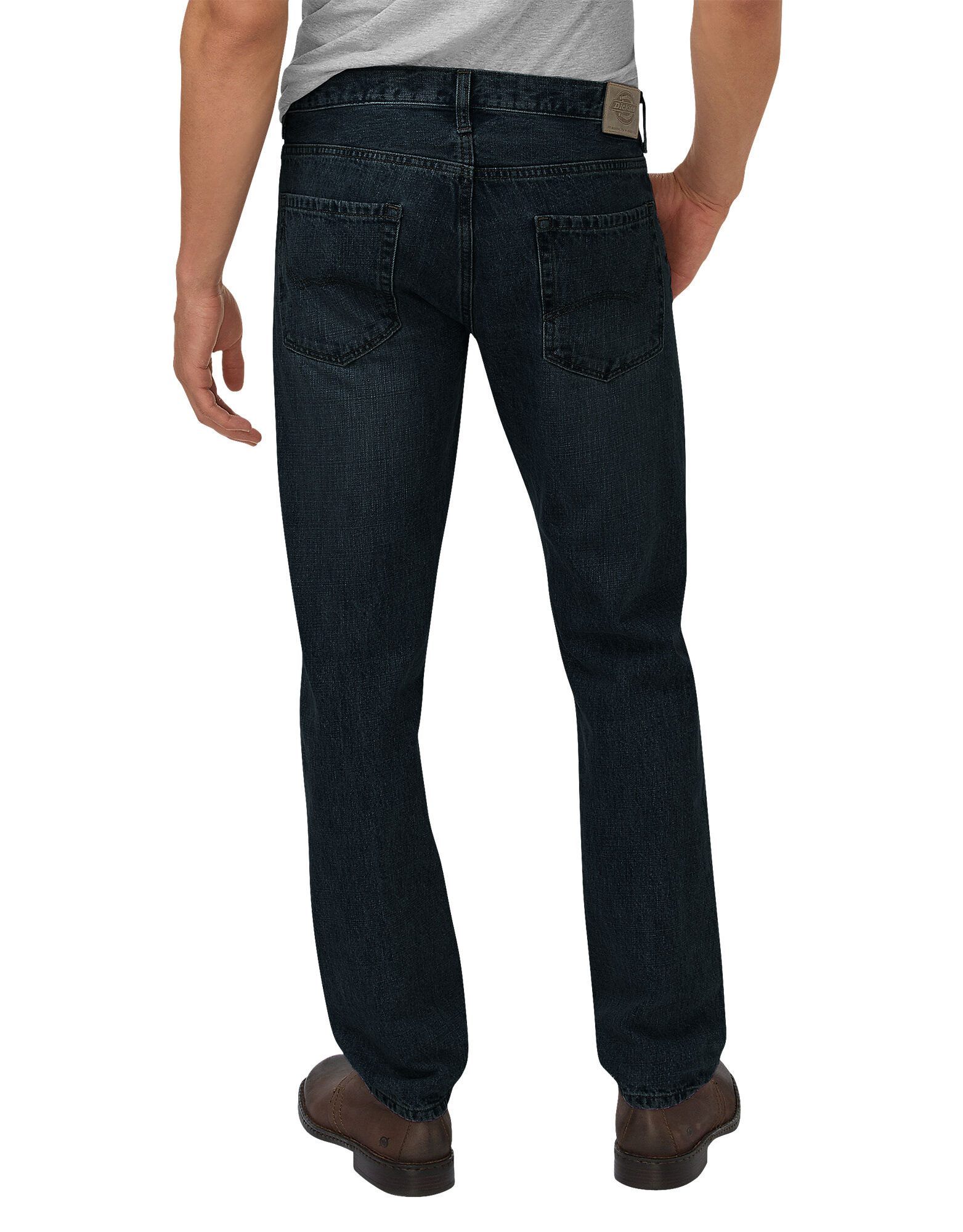 Dickies X-Series Slim Fit Straight Leg 5-Pocket Denim Jeans Black Denim ...
