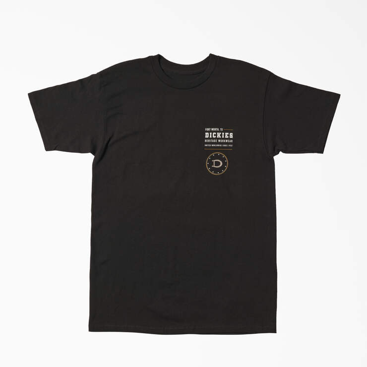 Fort Worth Heritage Graphic T-Shirt - Black (BK) image number 1