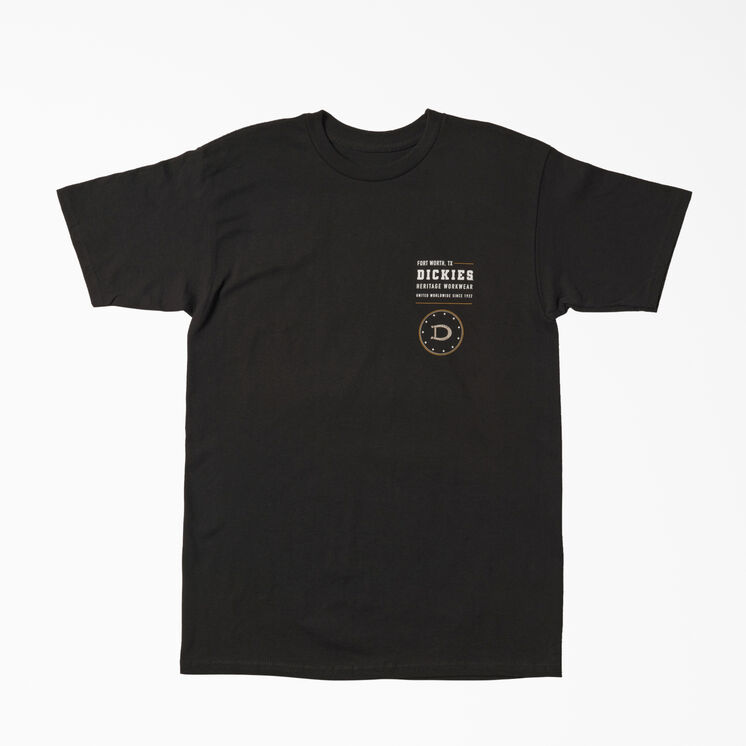 Fort Worth Heritage Graphic T-Shirt - Black (BK)