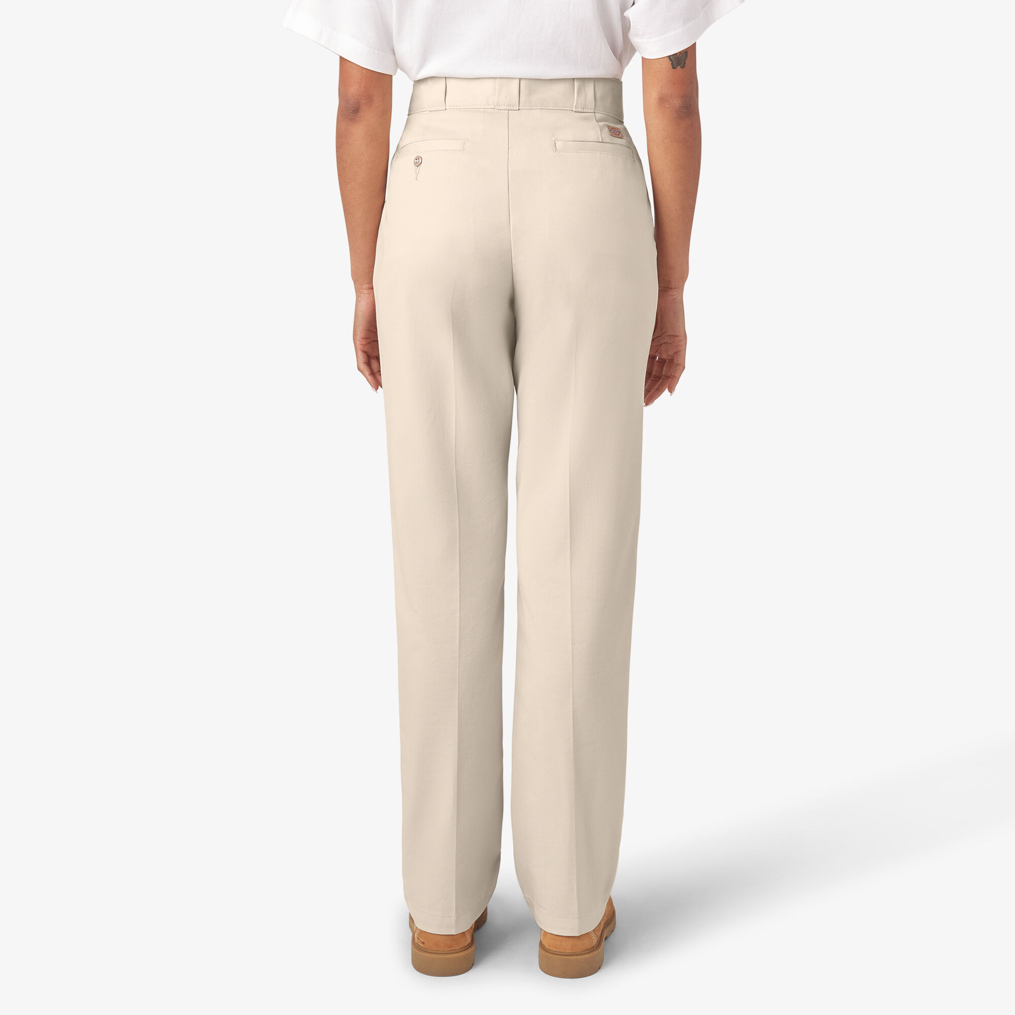 White dickies sales women's work pants