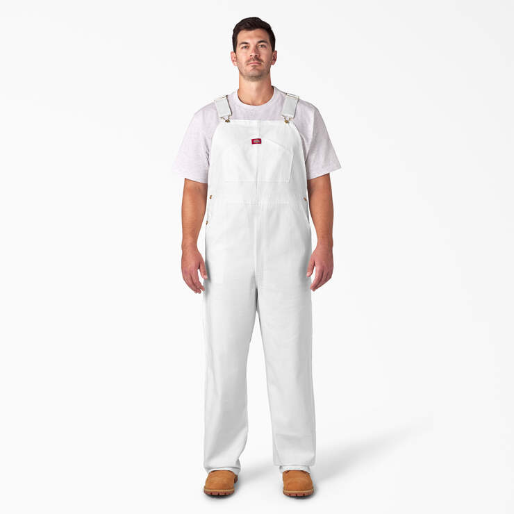 Painter's Bib Overalls - White (WH) image number 4
