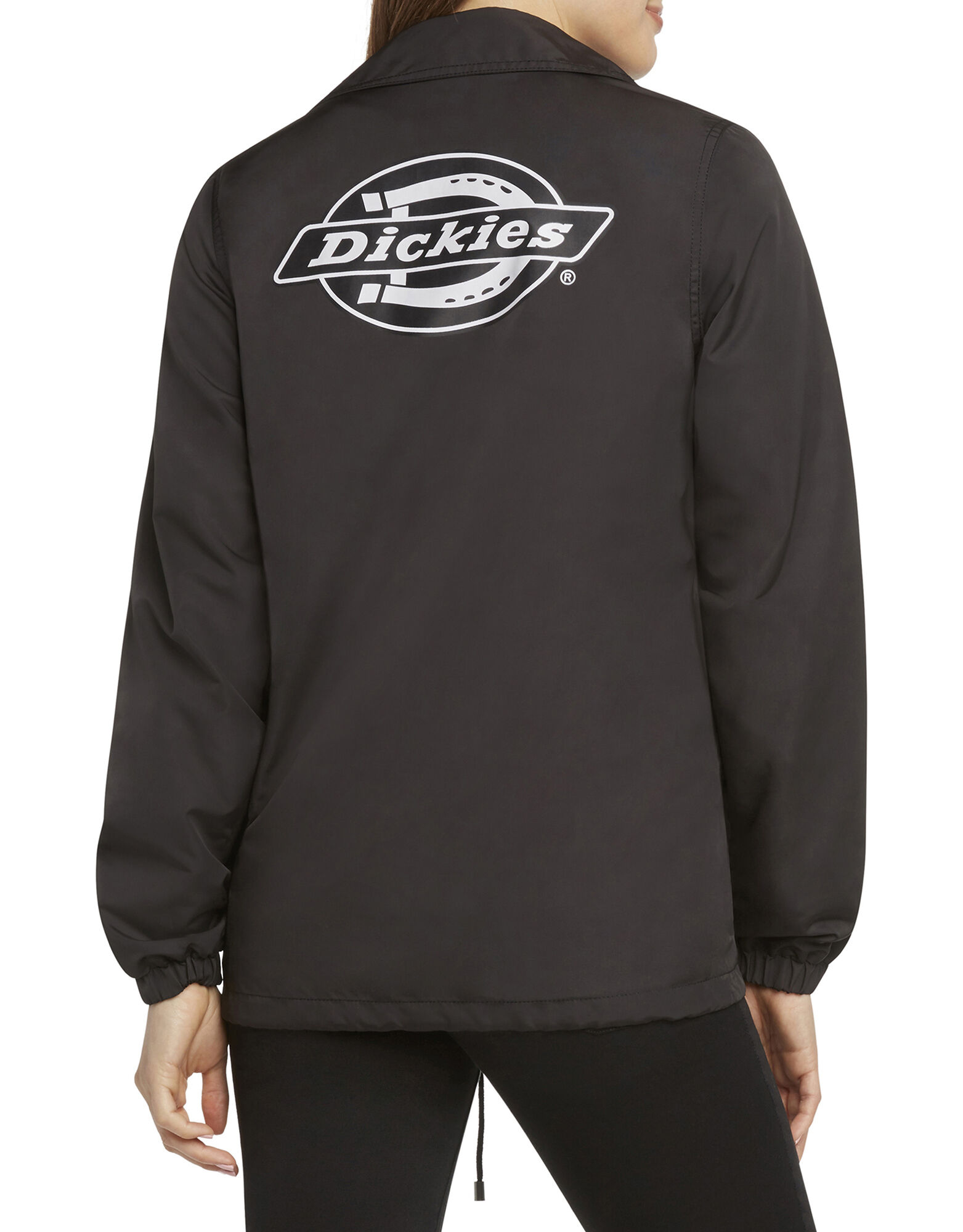 Dickies Girl Juniors' Snap Front Wind Breaker Jacket | Dickies 