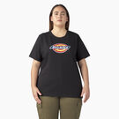 Women&#39;s Plus Heavyweight Logo T-Shirt - Black &#40;KBK&#41;