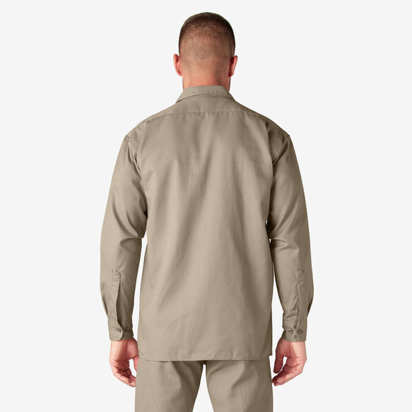 Long Sleeve Work Shirt - Desert Sand &#40;DS&#41;