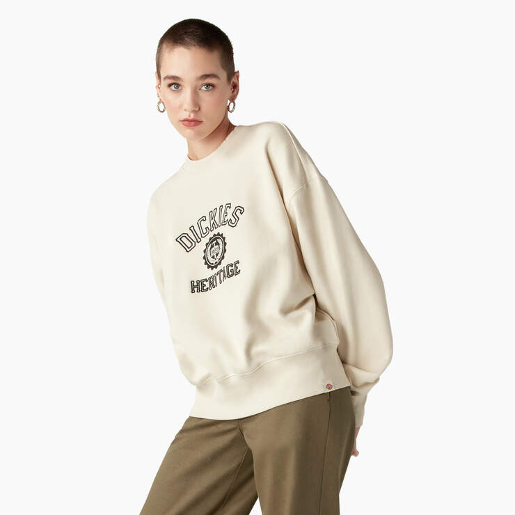 Women’s Oxford Sweatshirt - Stone Whitecap Gray (SN9) image number 3