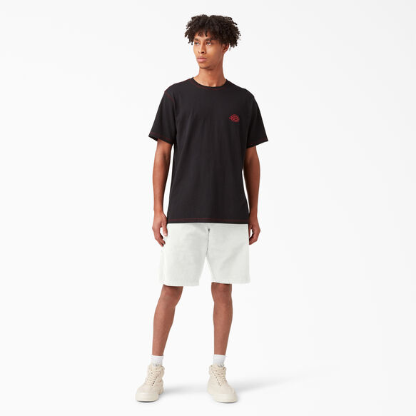 Stonewashed Duck Carpenter Shorts, 11&quot; - Stonewashed Cloud &#40;S2C&#41;