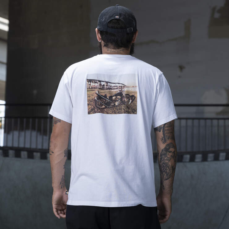 Ronnie Sandoval Photo T-Shirt - White (WH) image number 2