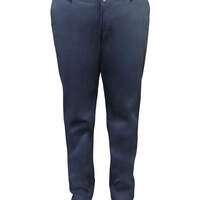 Dickies Girl Juniors' Plus 4-Pocket Straight Leg Pants - Navy Blue (NVY)