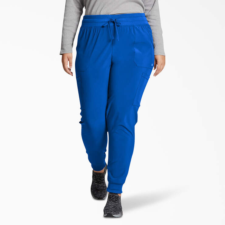 Women's EDS Essentials Jogger Scrub Pants - Royal Blue (RB) image number 1