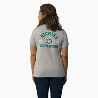 Women's Heavyweight Workwear Graphic T-Shirt - Heather Gray (H2)