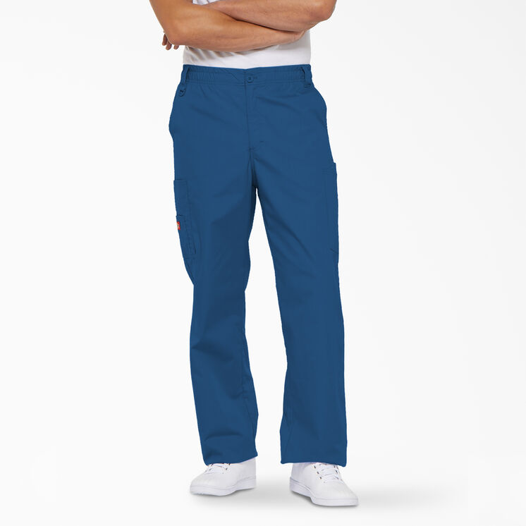 Men&#39;s EDS Signature Cargo Scrub Pants - Royal Blue &#40;RB&#41;